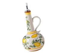 Classical Ceramic Condiment Jar Size Sturdy Condiments Dispenser for Salt Peppers Storage Kitchen Storage Jar