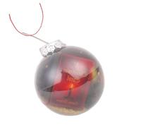 Classical Christmas Song Themed Miniature Book Ornament Efficient Shatters Proof Acrylic Decoration for Tree Gift Wrapping Christmas Carol Miniature Book Ornament