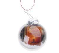 Classical Christmas Song Themed Miniature Book Ornament Efficient Shatters Proof Acrylic Decoration for Tree Gift Wrapping Christmas Carol Miniature Book Ornament