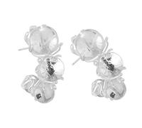 Classical Clear Bead Earrings Accessory For Everyday Use Sturdy And Lightweight Ideal For Office Or Social Outings Simple Earrings