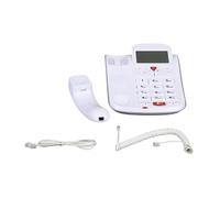 Classical Desk Phone Home Telephone For Hotels And Business Offices Easy To Use Double Hole Connection Caller Display