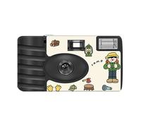 Classical Disposables Camera With Fixed Focusing Lens 27 Instantly Film For Casual Adventure Beginner Friendly