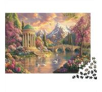 Classical Dome Architecture Garden Landscape 1000 Piece Jigsaw Puzzle for Adults Paper Relaxing Gift 70x50cm/1000pcs