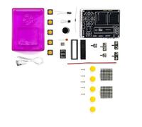 Classical Electronic Production Set Soldering Welding Training Snake Plane Racing Small Game Console Classical Game Set