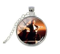 Classical Film Titanic Necklace Jack and Rose Photo Pendant Neckalces Vintage Glass Jewelry