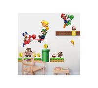 Classical Game Cartoon Super Mario Wall Sticker For Kids Room Decoration