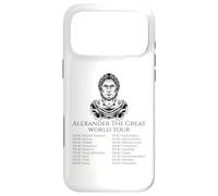 Classical Greek History - Alexander The Great World Tour Case for iPhone 17 Pro Max