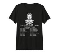 Classical Greek History - Alexander The Great World Tour Premium T-Shirt