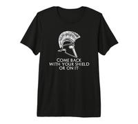 Classical Greek History - Laconic Ancient Sparta Quote Premium T-Shirt