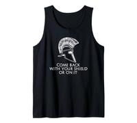Classical Greek History - Laconic Ancient Sparta Quote Tank Top