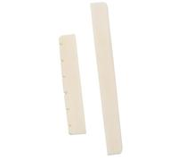 Classical Guitar Bone Slotted Saddle Nut Set Beautiful Appearance A Replacement Part For The Guitar Nut guitar Nut Replacement Parts