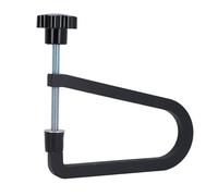 Classical Guitar Bridge Clamp, High Hardness U Shape Bridge Repair Maintenance Tool for Luthier Guitarist, Cast Steel, Home, Instrument Repair Shops (R259 Black)