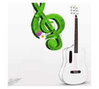 Classical Guitar For Beginner Adults, Full Size 40 Inch Wooden Guitar With Gig Bag, Strings, Strap, Tuner, Picks Christmas Gifts(White)