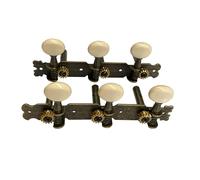 Classical Guitar Machine Head for Classical Guitar or Flamenco Guitar,Antique Bronze Plate,Vintage Classical Guitar Tuning Key Peg