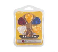Classical Guitar Mute Pad for Silent Practice - String for fret Mute Silencer Made of Metal and Sponge Reduces Volume Silver Colour
