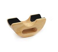 Classical Guitar Neck Rest Caul Semicircular Wooden Bracket Neck Support Guitar Fretwork Cork Lined200*80 * 95mm
