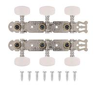 Classical Guitar Tuners | 2 - Piece Enhanced Tuning Pegs & Keys | Smooth Knobs for 40 - Inch Guitar/Tone & Volume Control | Robust Metal & Plastic