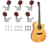 Classical Guitar Tuners 3R 3L, Guitar Accessories Tuning Keys Pegs, Guitar Machine Heads Tuners Key 3R3L Knobs, Guitar String Tuning Pegs Sealed Gear Tuner Machine Head Knobs, Guitar Part Accessories