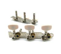 Classical Guitar Tuning Pegs Plated Machine Heads Tuning Keys Tuners Single Hole For Classical Guitar 1L 1R