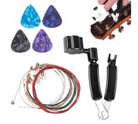 Classical Guitar with 6 Colored Nylon Strings | Concert & Acoustic Acoustic Guitar | Includes 4 Picks + 3-in-1 Guitar Accessory Set