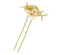 Classical Hair Fork,Retro Metal Chignon Pins, Ancient Style Hairpin Rose Flower China for Women Bun Hair Holder Hanfu Headdress