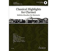 Classical Highlights for Clarinet - arranged for Clarinet and Piano - Clarinet in Bb and piano - Classical Highlights Series - Play-Along Edition - ... piano. clarinet in Bb and piano. Play-along.