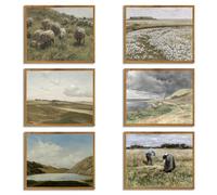 Classical Landscape Oil Painting Canvas Prints, Nature Farmhouse Wall Art, Vintage Wall Art Prints, Famous Artist Decor Posters, Master Painter Room Wall Decor (Classical Paintings, 11"x14" UNFRAMED)