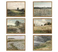 Classical Landscape Oil Painting Canvas Prints, Nature Farmhouse Wall Art, Vintage Wall Art Prints, Famous Artist Decor Posters, Master Painter Room Wall Decor (Landscape Art, 11"x14" UNFRAMED)