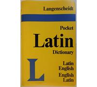 Classical Latin-English Langenscheidt Pocket Dictionary