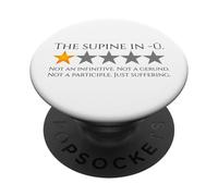 Classical Latin Grammar Meme - The Supine - Ancient Language PopSockets Adhesive PopGrip