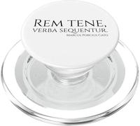 Classical Latin - Motivational Cato The Elder Quote - Rome PopSockets PopGrip for MagSafe