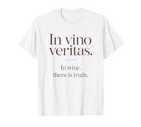 Classical Latin Phrase - Funny Wine Lover Quote T-Shirt