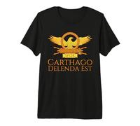 Classical Latin Quote - Carthage Must Be Destroyed - History Premium T-Shirt