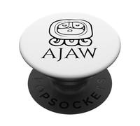 Classical Mayan Language - Ajaw Lord King - Kaqchikel PopSockets Adhesive PopGrip