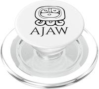 Classical Mayan Language - Ajaw Lord King - Kaqchikel PopSockets PopGrip for MagSafe