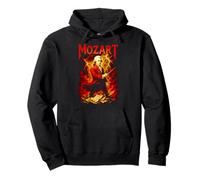 Classical Music Composer W.A. Mozart Power Metal Album Pullover Hoodie
