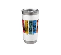 Classical Music Composers Bach Mozart Beethoven Haydn Chopin Stainless Steel Insulated Tumbler
