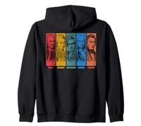 Classical Music Composers Bach Mozart Beethoven Haydn Chopin Zip Hoodie