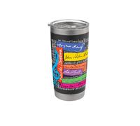 Classical Music Composers signatures Stainless Steel Insulated Tumbler