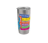 Classical Music Composers signatures Stainless Steel Insulated Tumbler