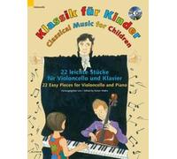 Classical Music for Children Book and CD Cello and Piano Schott Music