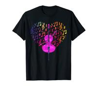 Classical Music Lover Cellist Music Notes Heart Cello T-Shirt