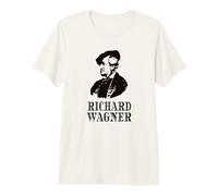 Classical Music Opera Violin Piano Composer Richard Wagner Premium T-Shirt