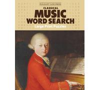 Classical Music Word Search Large Print Puzzles: Featuring 50 Great Composers for Music Lovers