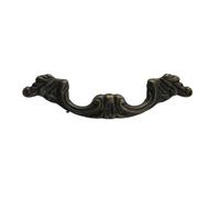 Classical Old Furniture Shoe Cabinet Drawer Handle Strip Handle Retro zinc Alloy Hole spacing 52/83mm(1)