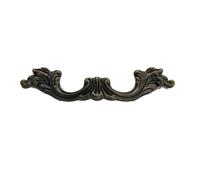 Classical Old Furniture Shoe Cabinet Drawer Handle Strip Handle Retro zinc Alloy Hole spacing 52/83mm(2)