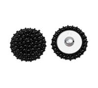 Classical Pearls Buttons Elegant Pearls Buckle Fade Resistant for Fashion Enthusiasts Craft Project Various Garment Decors Easy to Sewing Buttons for Coat and Dress