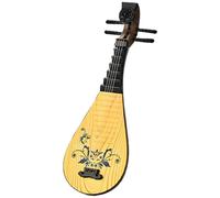 Classical Pipa Toys, Beginner Four-String Simulation Musical Instrument, Preschool Educational Music Toy, Early Learning Sound Instrument for Kids and Childrens, 13.38x1.77x4.52 in