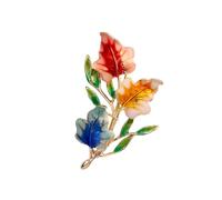 Classical Plant Inspired Brooch Pin Elegant Autumn Fall Thanksgiving Theme Badge for Jackets Bags Scarves Decoration Casual Brooch Gift