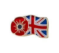 Classical Poppies Flower Brooch Pin Alloy Jewelry for Women Coat
